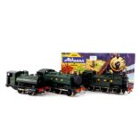 Three kit built OO gauge shunting engines, comprising GWR green livery, 0-6-0, 9400., 0-6-0,