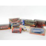 Corgi and other die cast buses, to include Corgi Routemasters in Exile, The Midlands Boxed Set.,