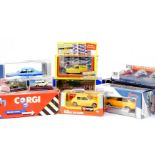 Die cast cars to include Corgi Collection Ford Sierra Corgi Rally, Corgi The Mini Italian Job