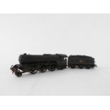 A kit built OO gauge V2 Class locomotive, British Rail black livery, 2-6-2, 60869.