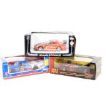 Three Snap-On die cast race vehicles, comprising Snap-On Racing 1995 Limited Edition Series Indy
