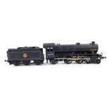 A kit built OO gauge Thompson Class locomotive Mayflower, British Rail black livery, 4-6-0, 61379