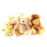 Merrythought Teddy Bears, to include The Queen's Golden Jubilee 2002 Bear, Teddy Centenary 1902-2002