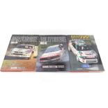 1980s and 1990s Rally Course Magazines, hard bound, comprising 1982 - 83, 1983 - 84, and 1993 -