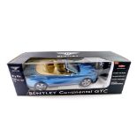 A Hitari radio controlled Bentley Continental GTC, 1:10 scale, boxed.