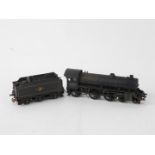 A kit built OO gauge B1 Class locomotive, BR black livery, 4-6-0, 61070.