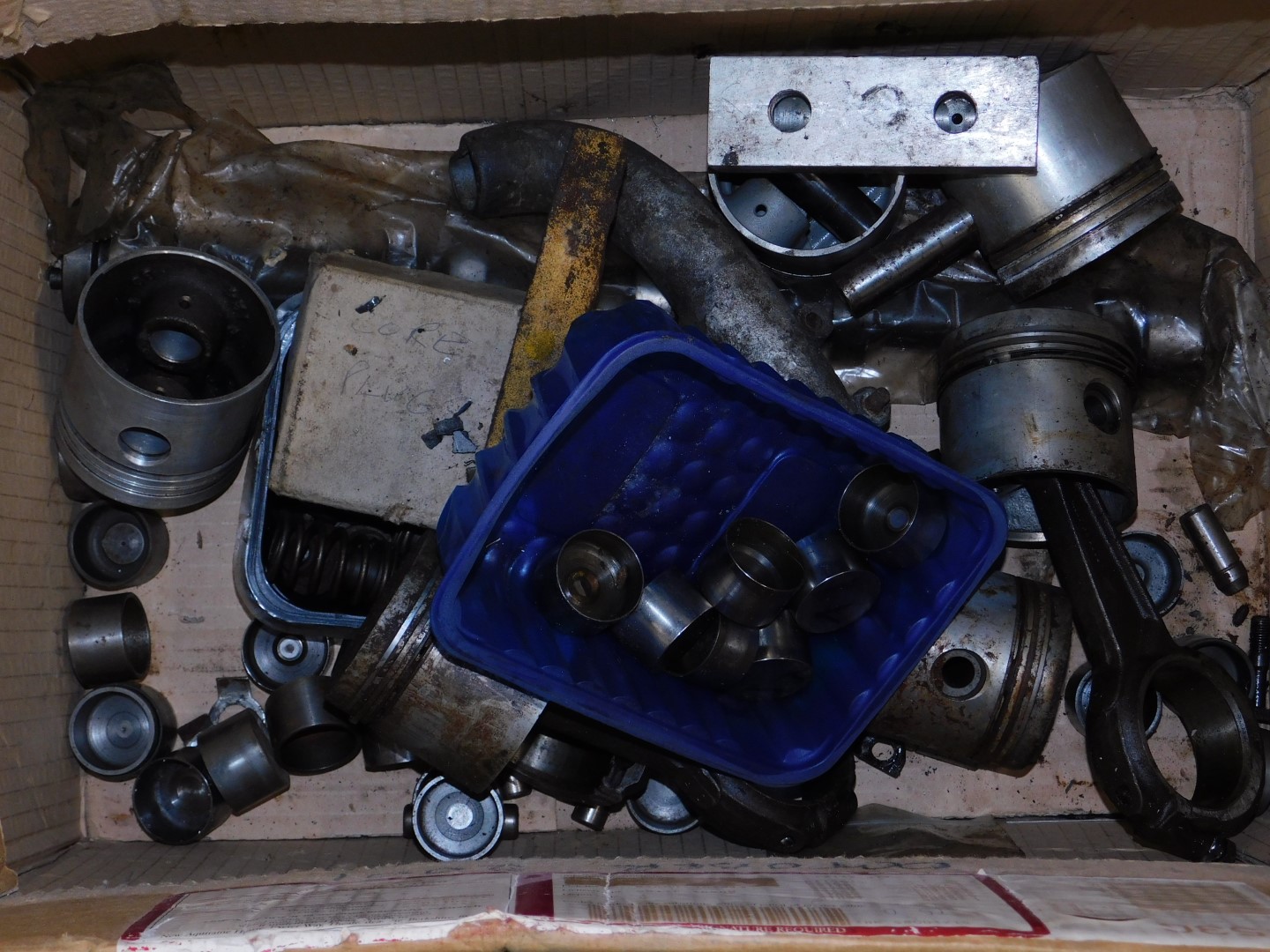 A dismantled Coventry Climax engine to FWA spec., no crank, bare block head, etc., no crack-plus - Image 6 of 6