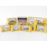 Pocketbond Classix Transport Treasures Morris Minor die cast vehicles, 1:76 scale, including