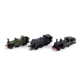 A kit built OO gauge locomotive, GWR green livery, 2-4-0, 976., together with a 5700 Class