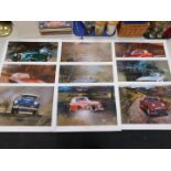 After Stan Parsons. The British Classic Cars Series, ten limited edition prints, unframed, including