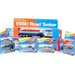 Die cast vehicles, to include Esso Collection Esso Car Transporter, and Esso Road Tanker, together
