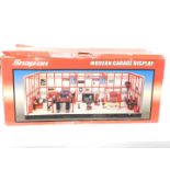 A Snap-On model garage display, diorama, 1:24 scale, boxed.