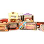 Exclusive First Editions die cast buses, Solido London double decker bus, Solido Renault TN6C bus,