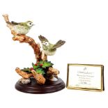 A Country Artists figure group Woodland Visitors, limited edition no.1199 of 5000, 23cm H, with plaq