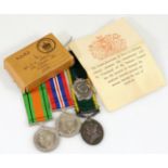 A collection of WWII medals, etc. bearing marks Staff Sergeant E W Jarvis RAPC, to include the Geor