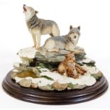 A Country Artists figure group limited edition Call of the Wild, CA584, 21cm H.