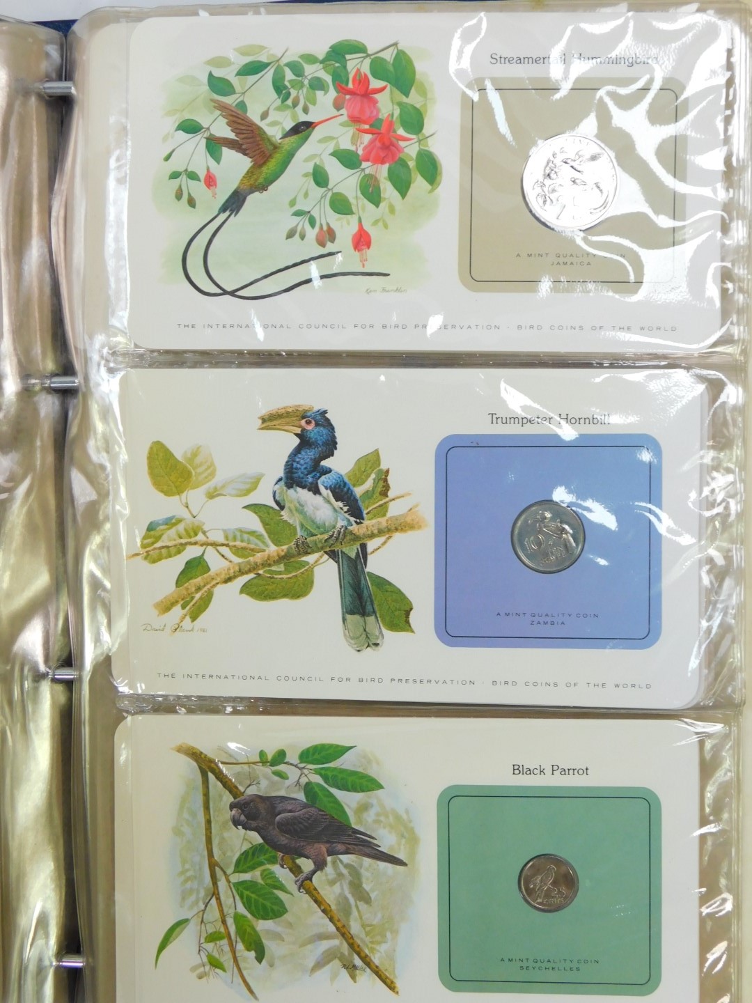 A Bird coins of the world collection, the International Council for Bird Preservation, each - Image 2 of 4