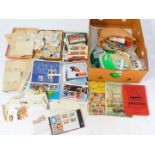 Philately. GB and World stamps, ostensively mid to late 20thC, in three stamp albums, stock books,