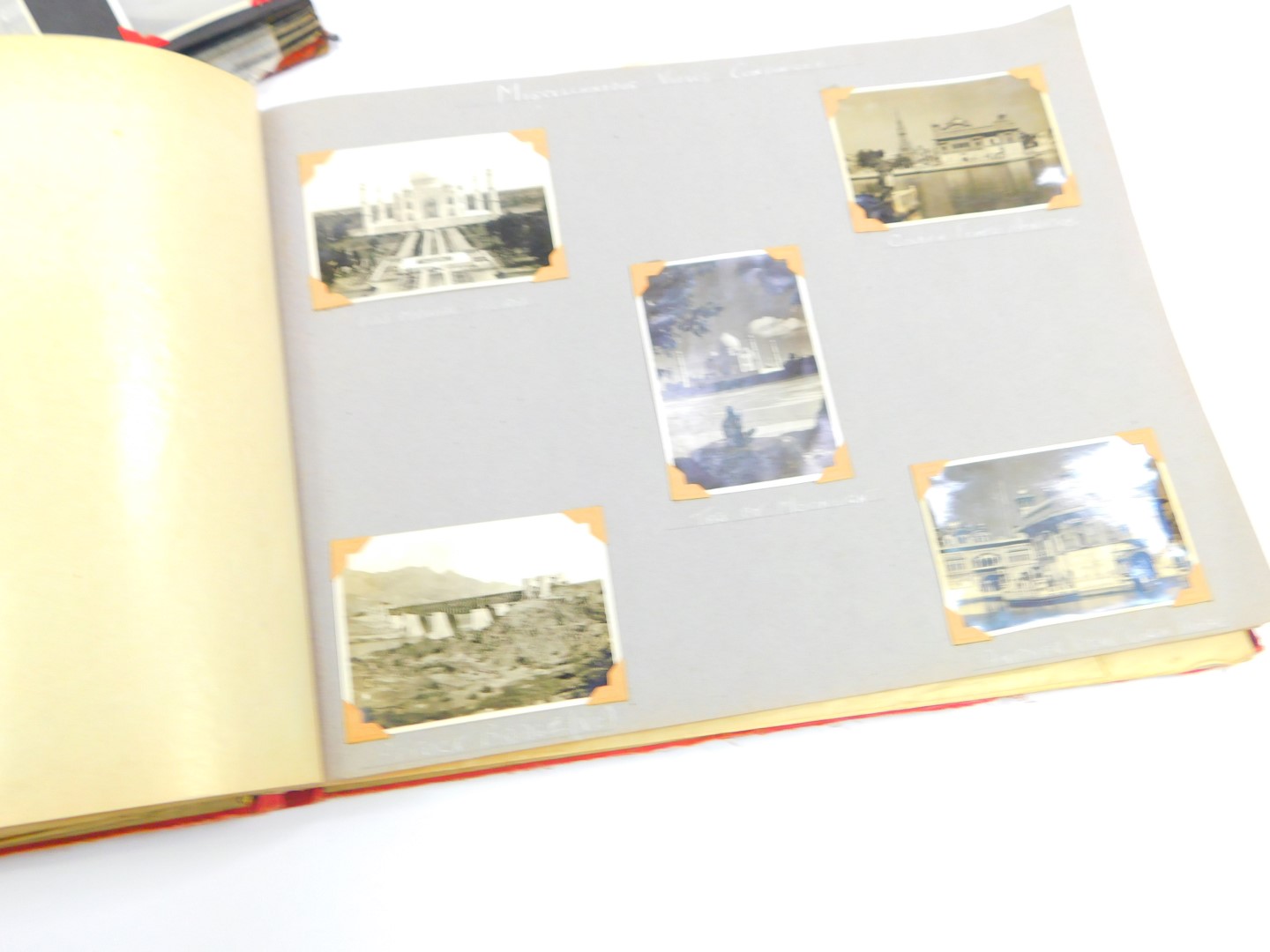 A Korean War period naval photograph album for a crew member of HMS Glory, showing life aboard ship, - Image 3 of 10