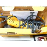 A DeWalt axle grinder, D28113, boxed.