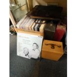LPs and 78rpm records, including classical, operetta, humorous, easy listening, musical and bird