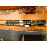 A Cooper's of Stortford cordless telescopic hedge trimmer, CHT-01, boxed with instructions.