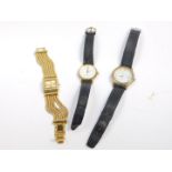 A Cosmopolitan lady's dress wristwatch, and DC & SK wristwatches. (3)
