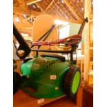 A Gardenline EL600 electric lawn scarifier, 230v, serial no 309910008365.