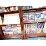 Film and serials DVDs, chiefly crime and war related, to include Sherlock Holmes, some box sets. (