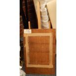 A Daler ash artist's easel.