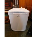 A Hotpoint Future under counter freezer, model FZA36P, with insructions, 59.5cm W.