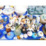 Ceramic and glass atomisers, including Aynsley and Caithness, Avon scent bottles etc.