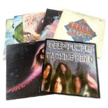 Various records. Deep Purple Machine Head 33 1/3 stero TPSA7504 PSA-1U, various others, Fireball,