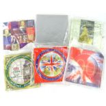 Various United Kingdom brilliant uncirculated coin collection sets, 2002, 2001, 1997, 1999, 1996 and