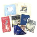 Various United Kingdom brilliant uncirculated coin collection sets, 1989, another, a London 2012 Big