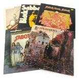 Various records. Black Sabbath Sabotage 9119001 27//2 S1 Stereo P1975, Sabbath Bloody Sabbath Volume
