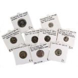 Various silver and other hammered coins, to include Gratin 367-383AD, Valentian I Alexander The