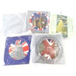 Various United Kingdom brilliant uncirculated coin sets, 2006, 2004, 1996.