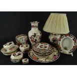 Various Masons ironstone Mandalay pattern china, to include decorative wall plates, 26cm diameter