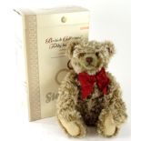 A Steiff British Collectors 2006 teddy bear Old Brown Bear, with red bow and growl action, 38cm high