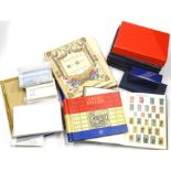 Various stamp albums, some vacant etc., to include the Royal Wedding HRH Prince Charles & Lady Diana