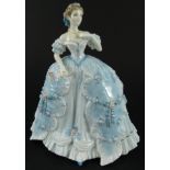 A Royal Worcester limited edition figure, The First Quadrille, No. 1592/12500, printed marks