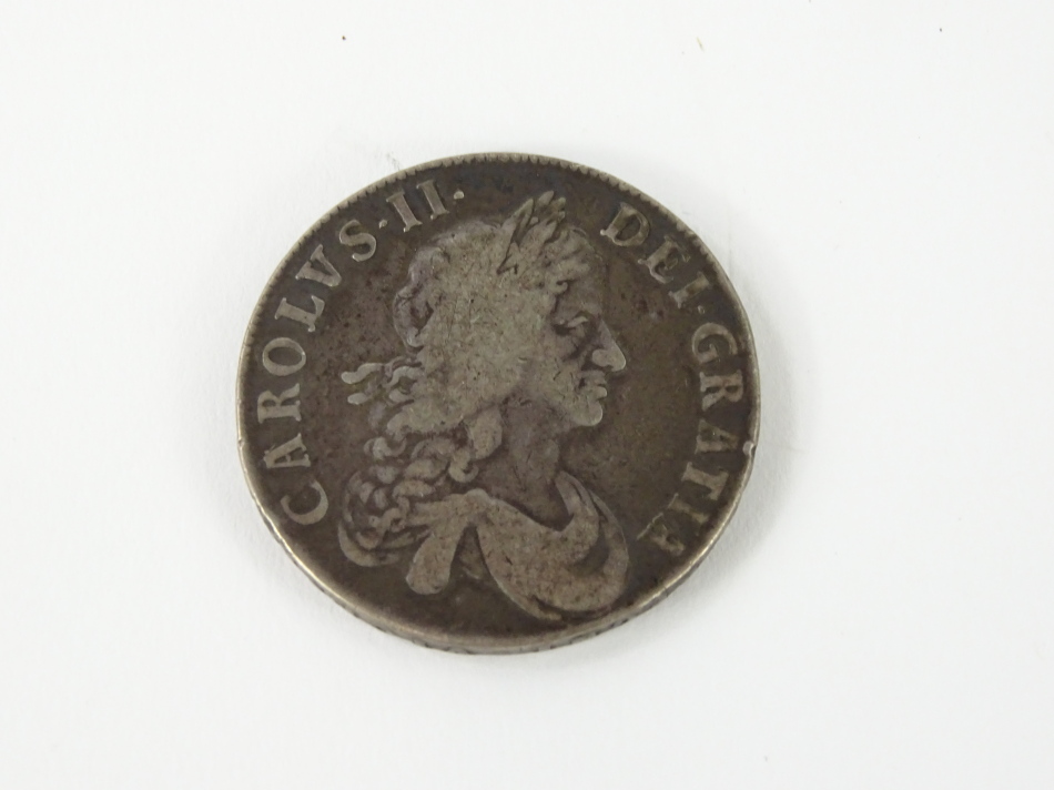 A Charles II crown 1668. - Image 2 of 2