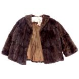 A fur coat.