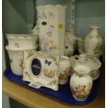 Various Aynsley Cottage Garden, Little Sweetheart and other patterned china, to include lidded