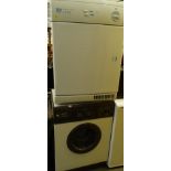 A Creda Dryer Simplicity tumble dryer, T620CW, with manual, 85cm high, 56cm wide, 51cm deep and a