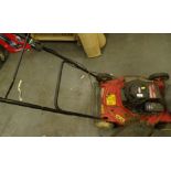 A Briggs & Stratton Easy Pull 050P 3.5 horse power 20" cut rotor mower, 92cm high.