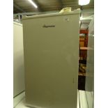A Fridgemaster fridge, BF5XB, 83cm high, 47cm wide, 42cm deep.
