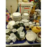 A Royal Doulton Juno fine china part service, to include plates, side plates etc., various other