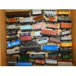 Hornby OO-gauge rolling stock, including a McVities Bake a Better Biscuit truck, others for LMS,